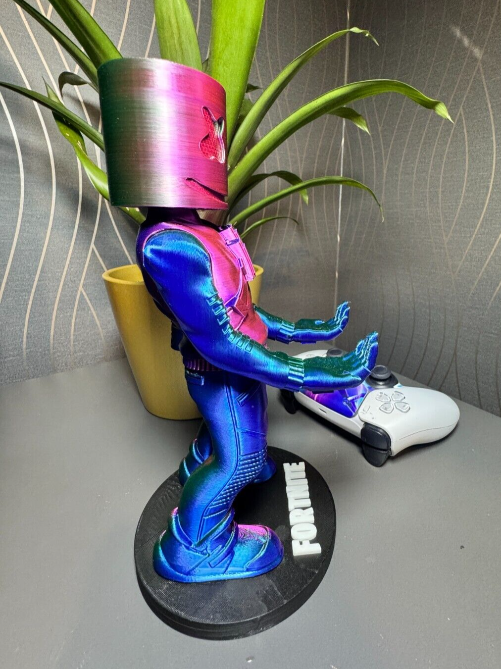 RARE Marshmello Fortnite Gaming Controller & Phone Holder | Disco Edition 1/25