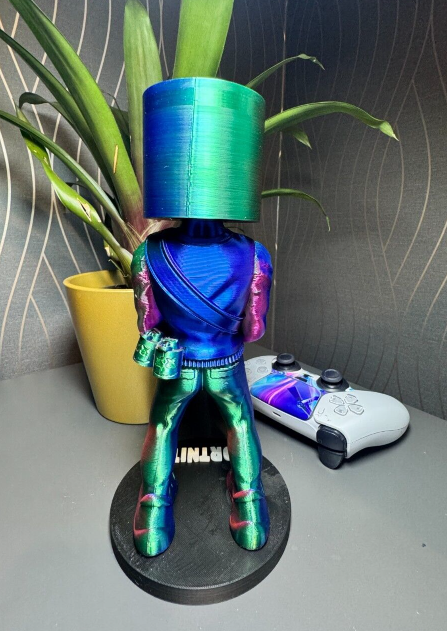 RARE Marshmello Fortnite Gaming Controller & Phone Holder | Disco Edition 1/25