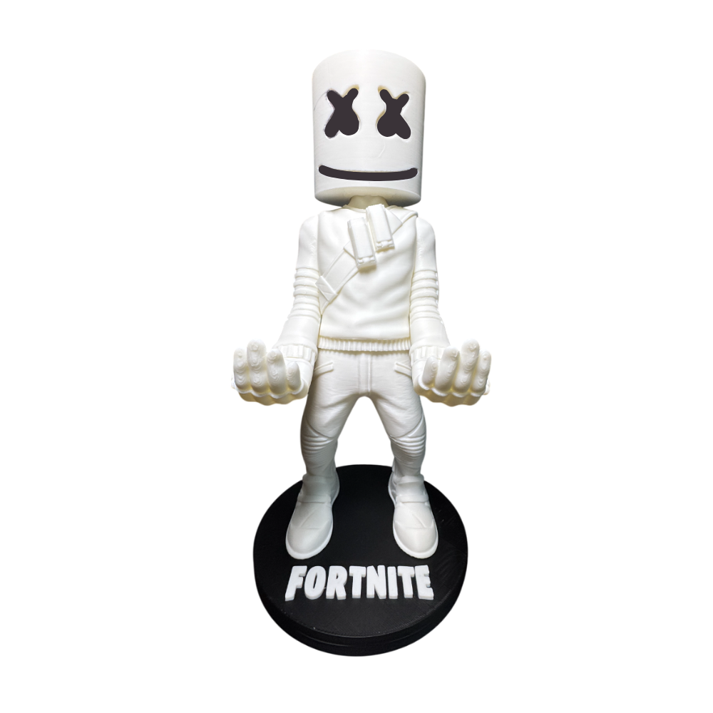 Glow in the Dark Fortnite Marshmello Skin Gaming Controller Stand /Phone Holder