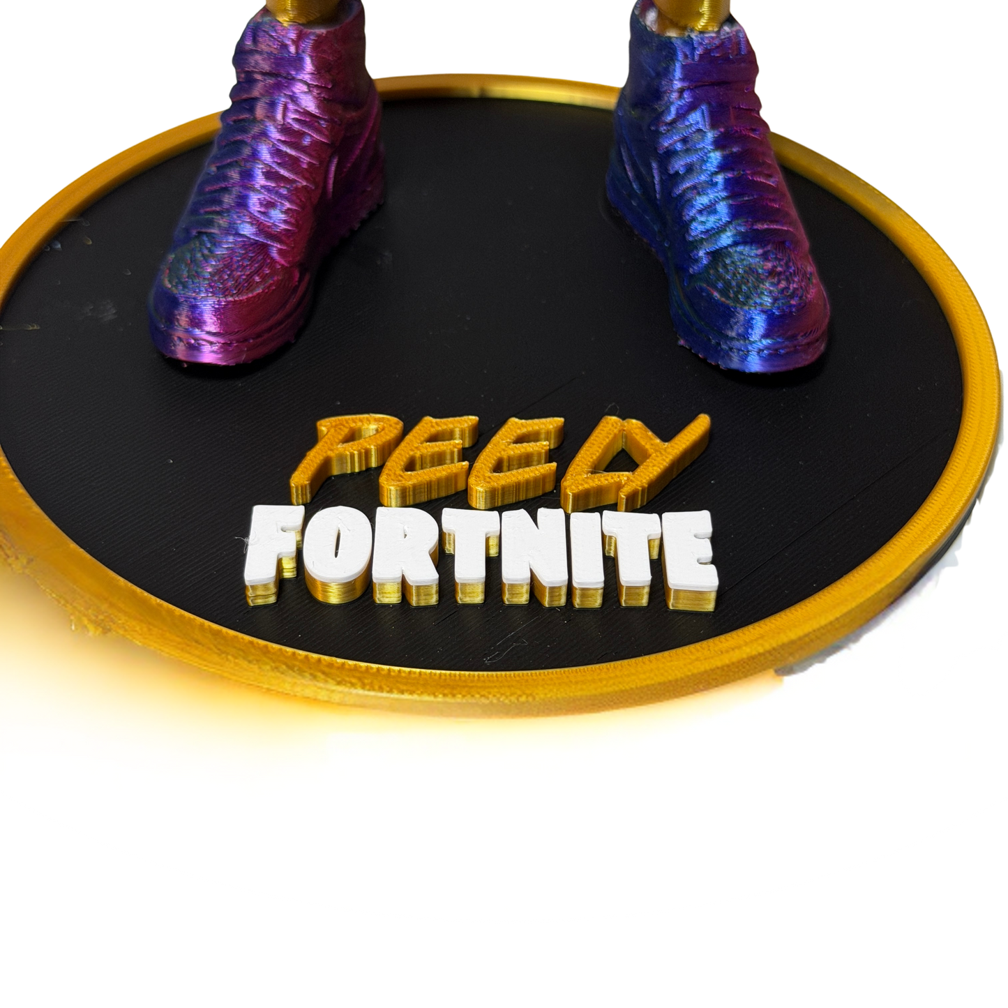 RARE Fortnite Peely Skin Gaming Controller Holder & Phone Stand 30cm | Gold Edition