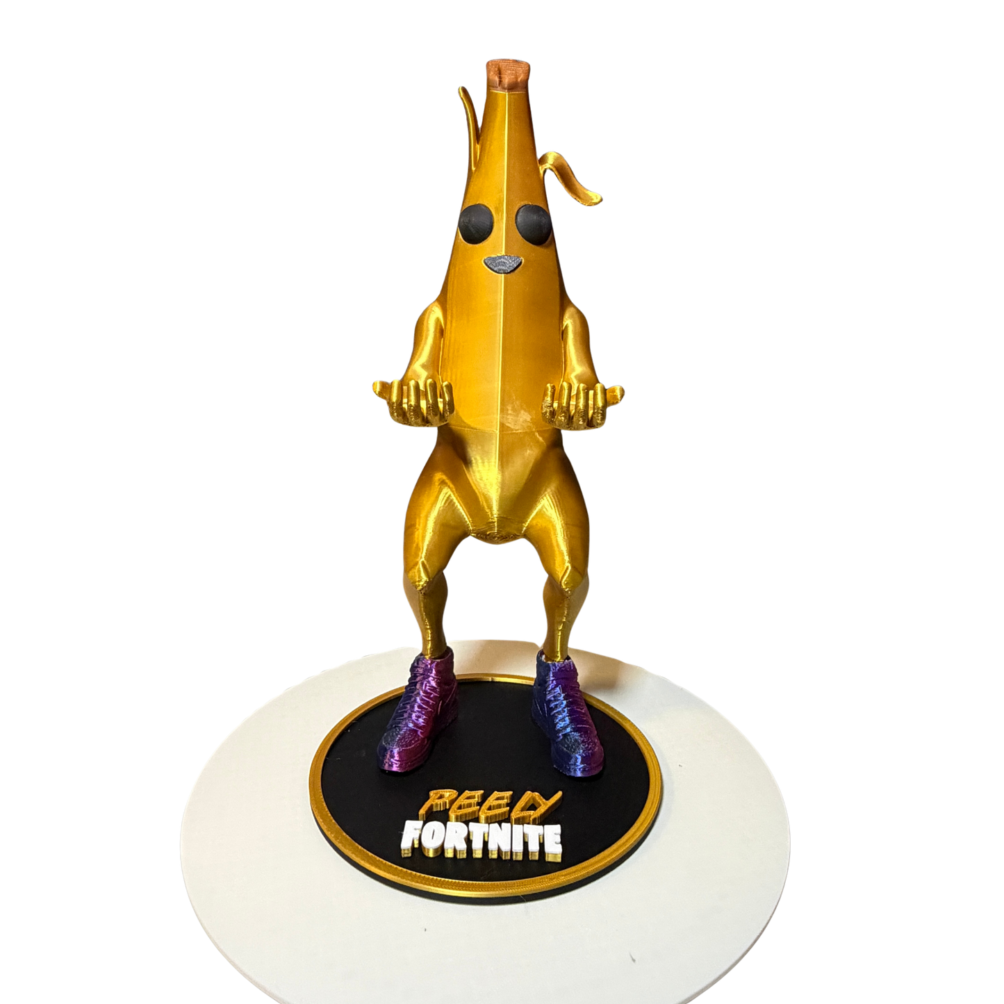 RARE Fortnite Peely Skin Gaming Controller Holder & Phone Stand 30cm | Gold Edition