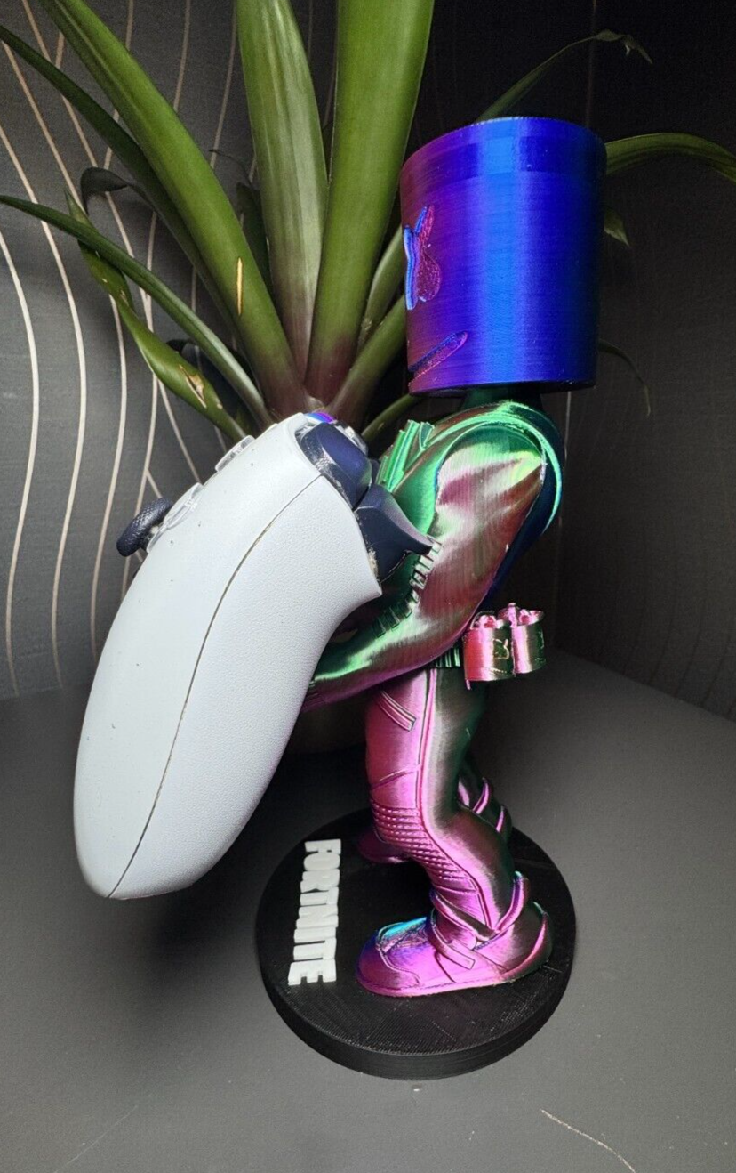 RARE Marshmello Fortnite Gaming Controller & Phone Holder | Disco Edition 1/25