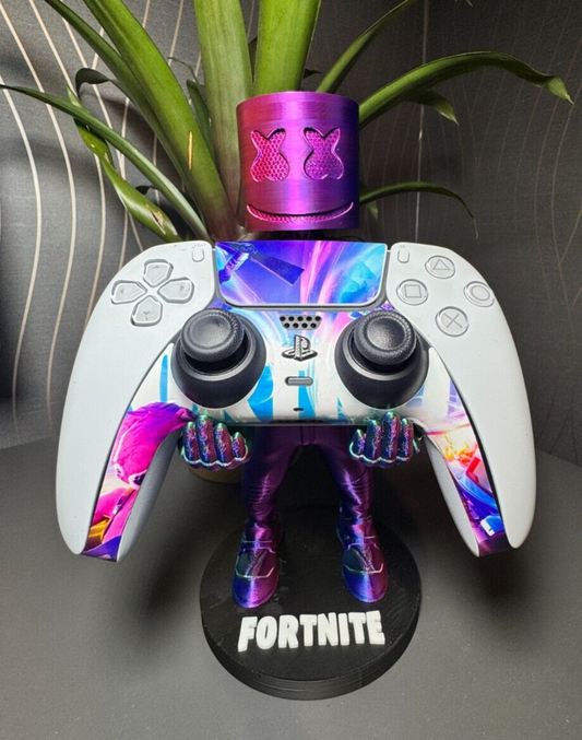 RARE Marshmello Fortnite Gaming Controller & Phone Holder | Disco Edition 1/25