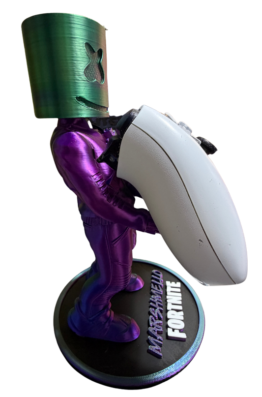 RARE Marshmello Fortnite Gaming Controller & Phone Holder | Disco Edition