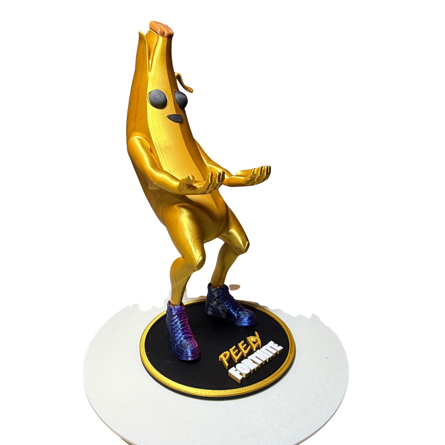 RARE Fortnite Peely Skin Gaming Controller Holder & Phone Stand 30cm | Gold Edition